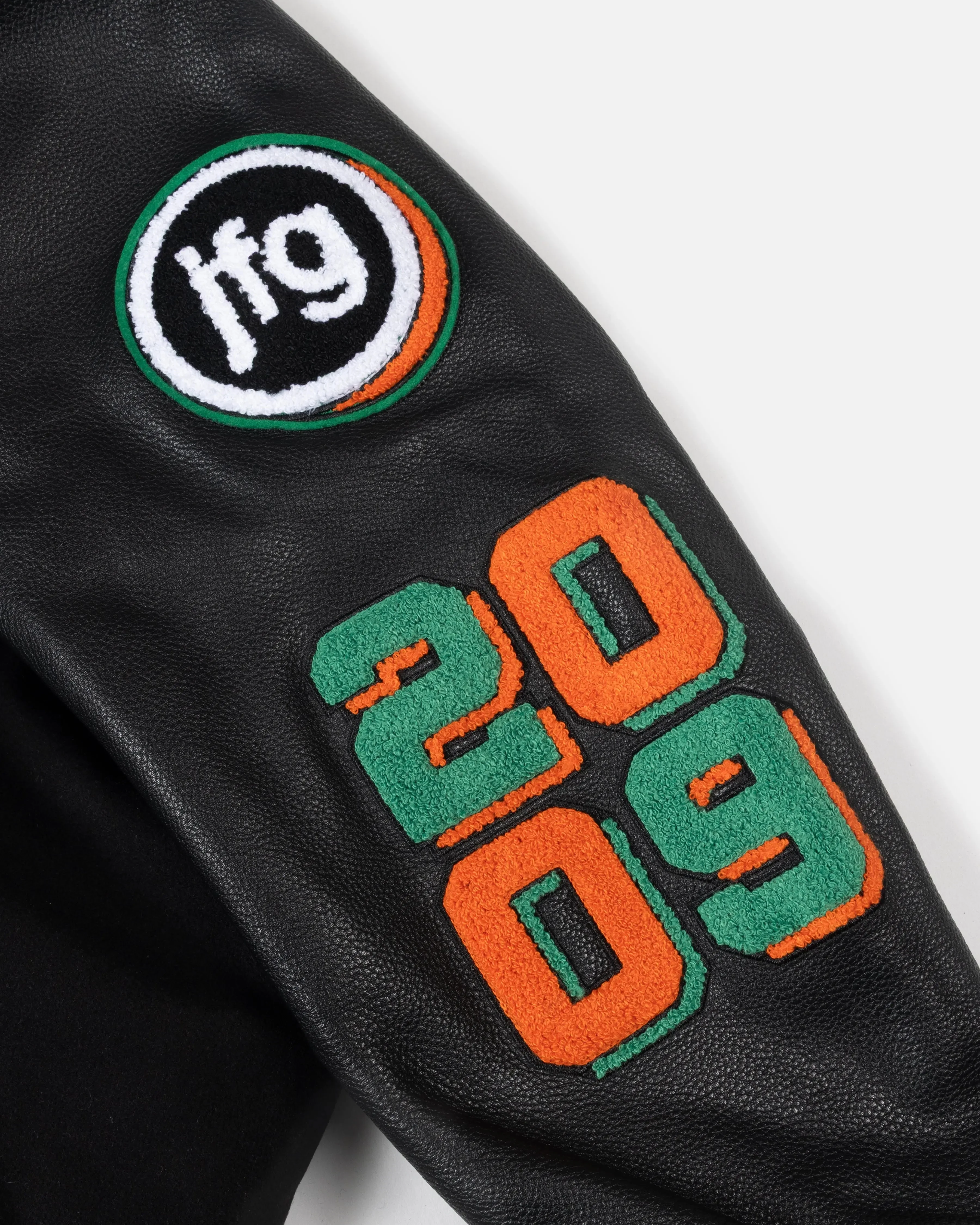 Patta x Joe Freshgoods Varsity Jacket (Black) - Image 11