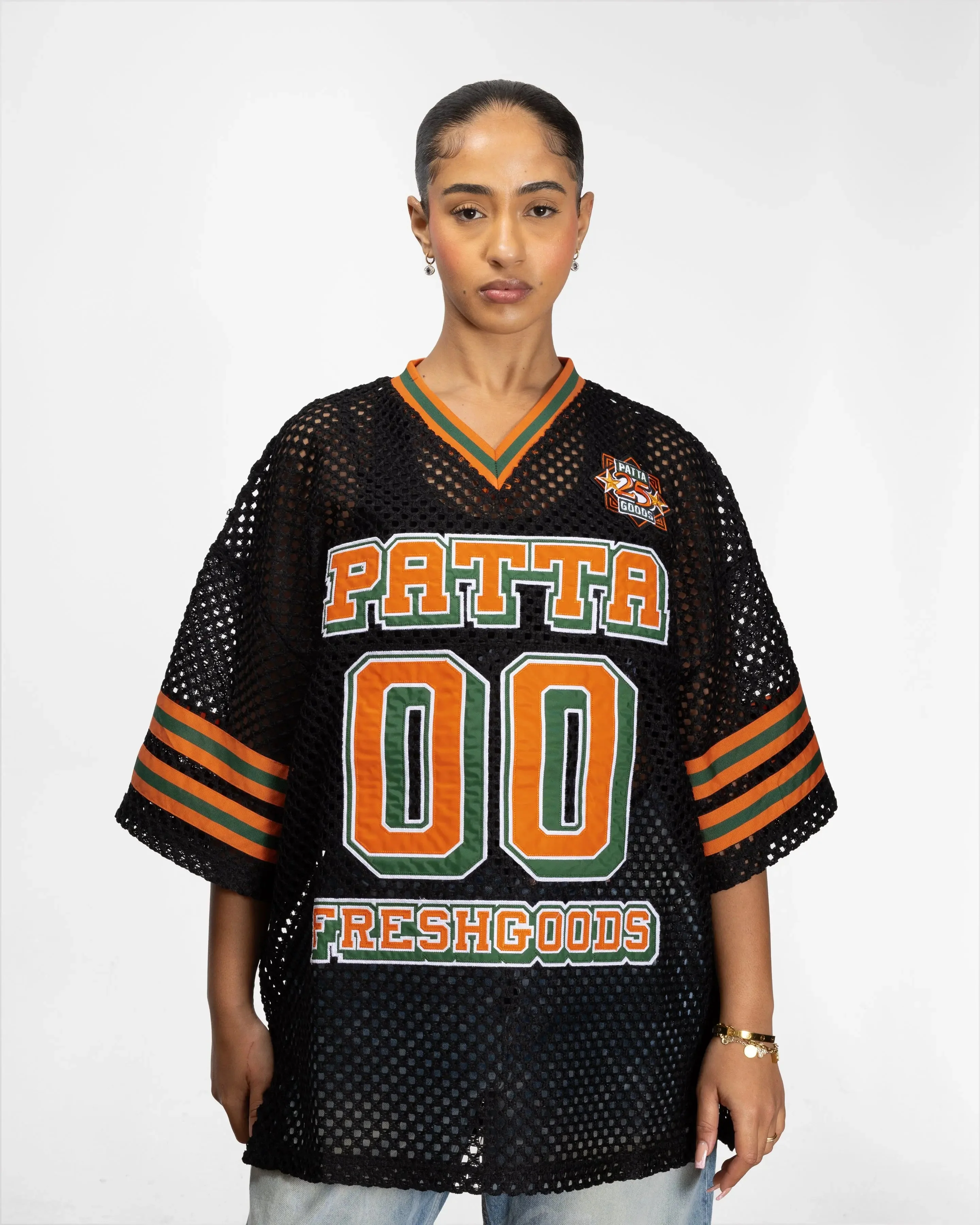 Patta x Joe Freshgoods Football Top (Black) - Image 4