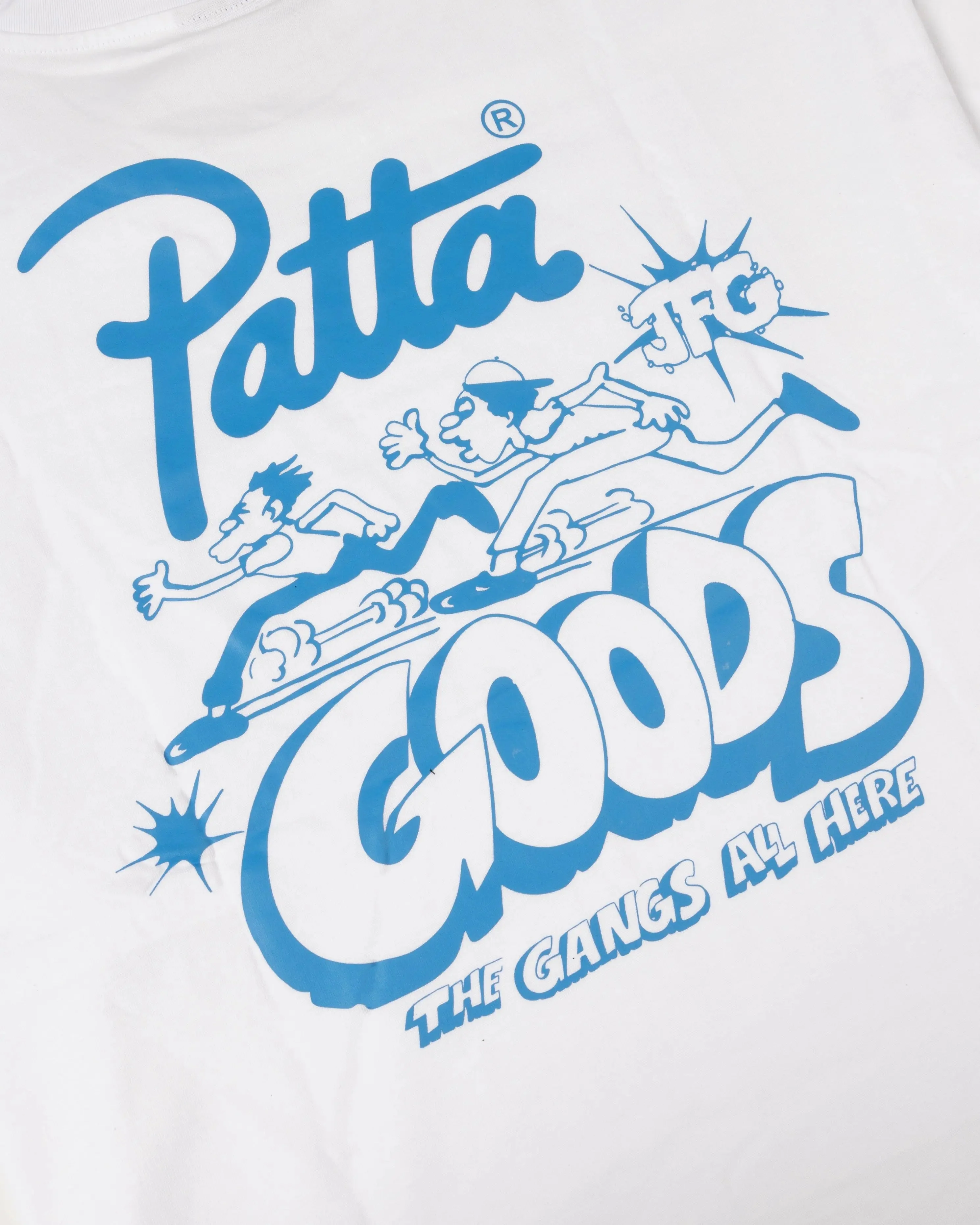 Patta x Joe Freshgoods Gangs All Here T-Shirt (White) - Image 7