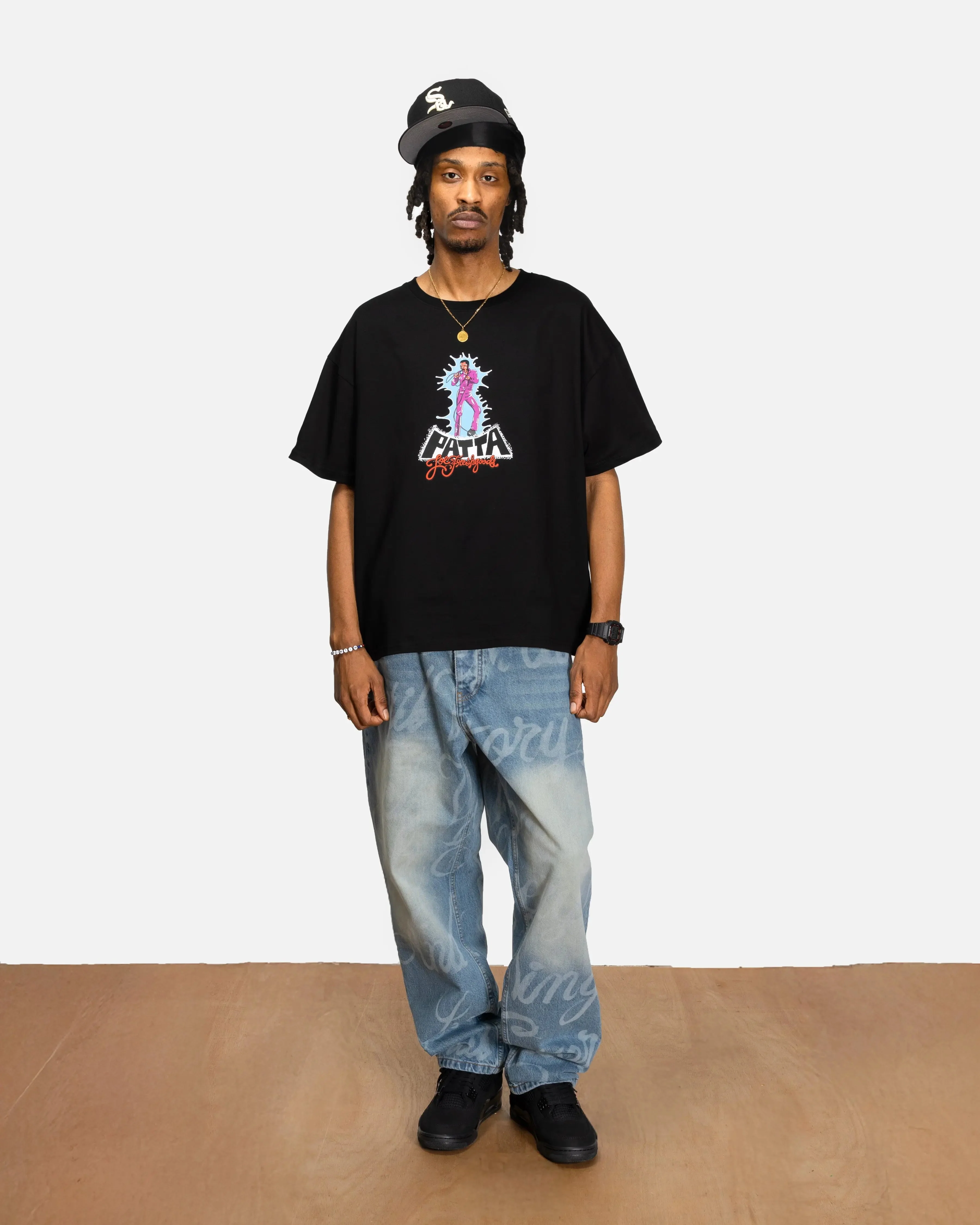 Patta x Joe Freshgoods Singer T-Shirt (Black) - Image 3