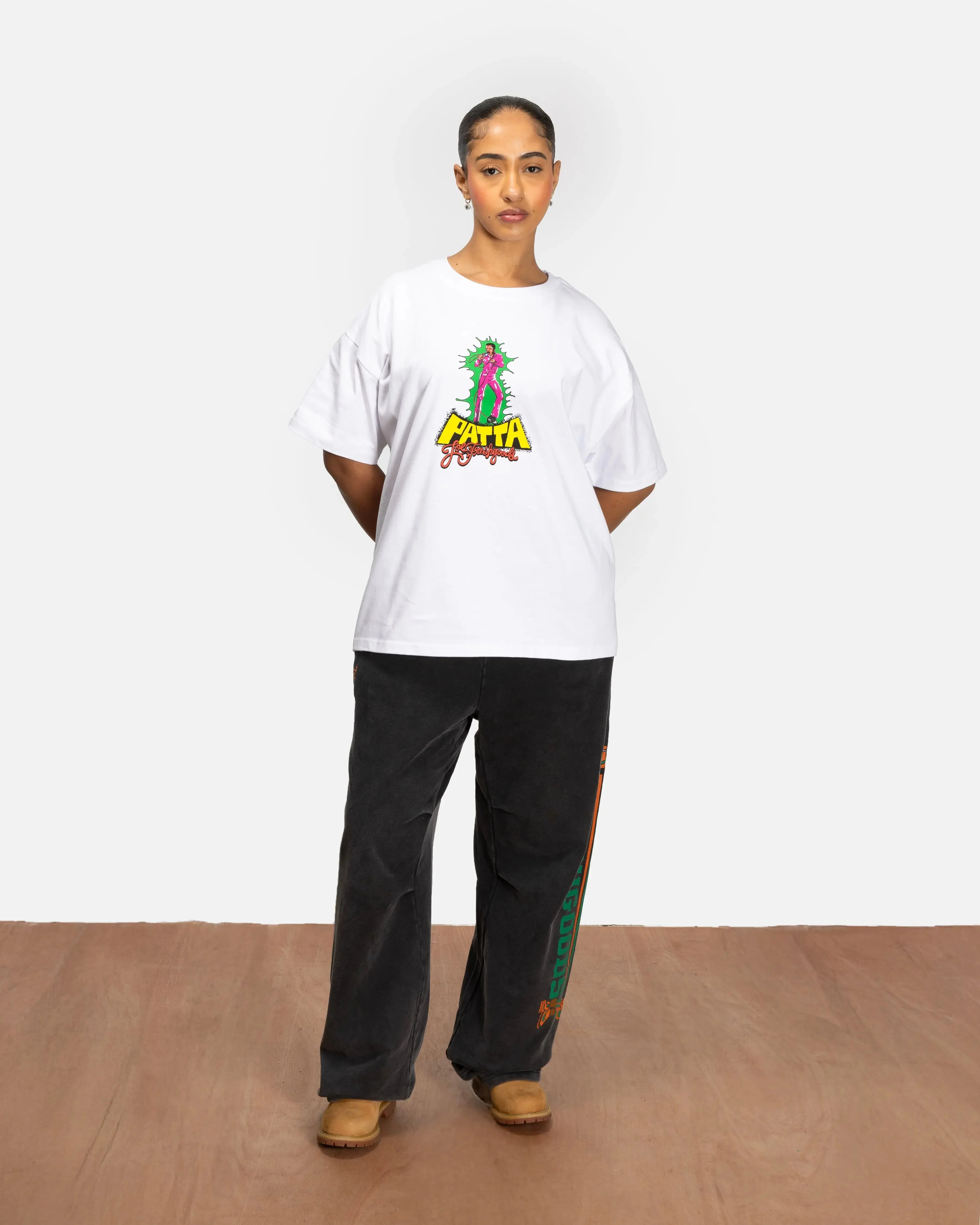 Patta x Joe Freshgoods Singer T-Shirt (White) - Image 3