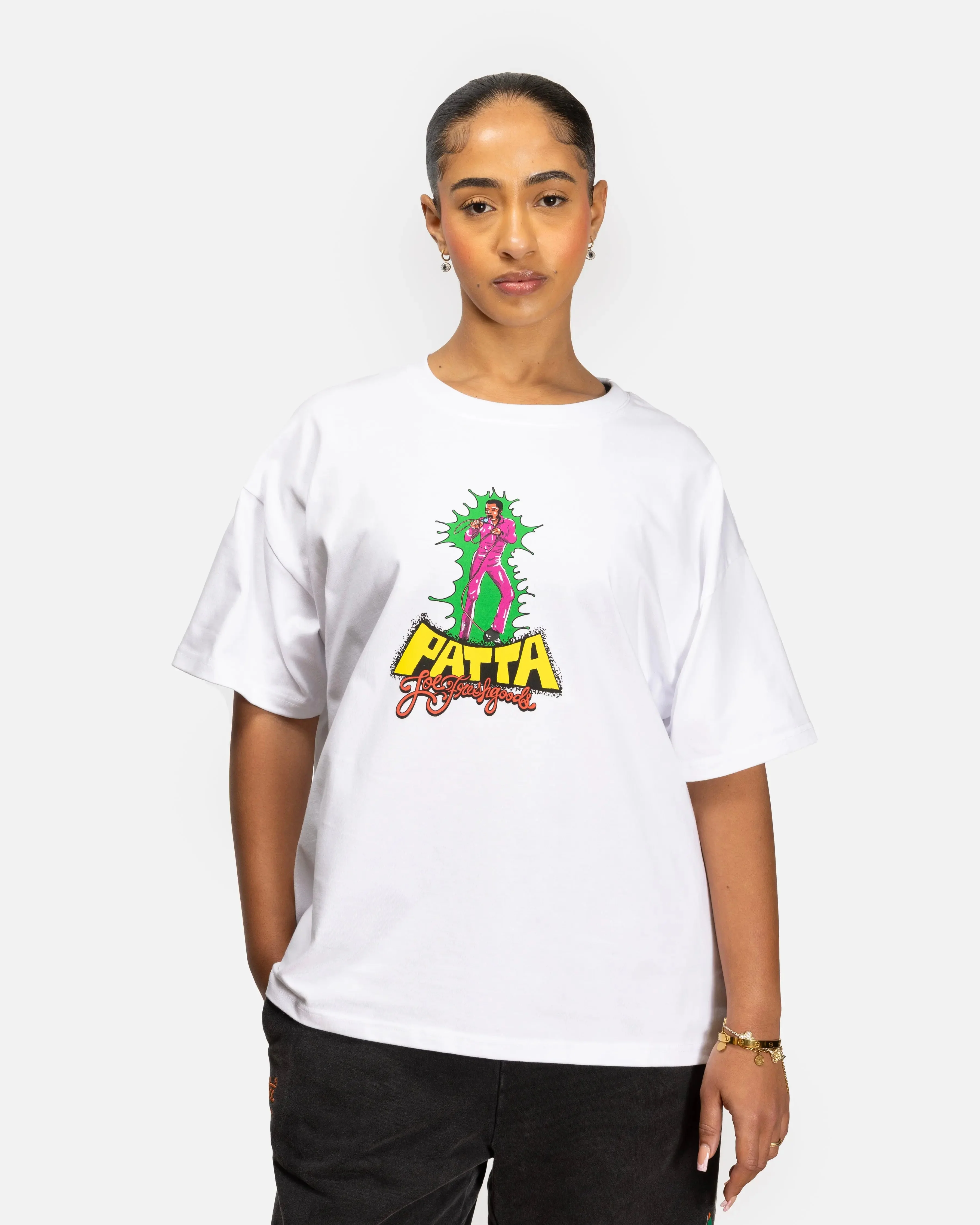 Patta x Joe Freshgoods Singer T-Shirt (White) - Image 4
