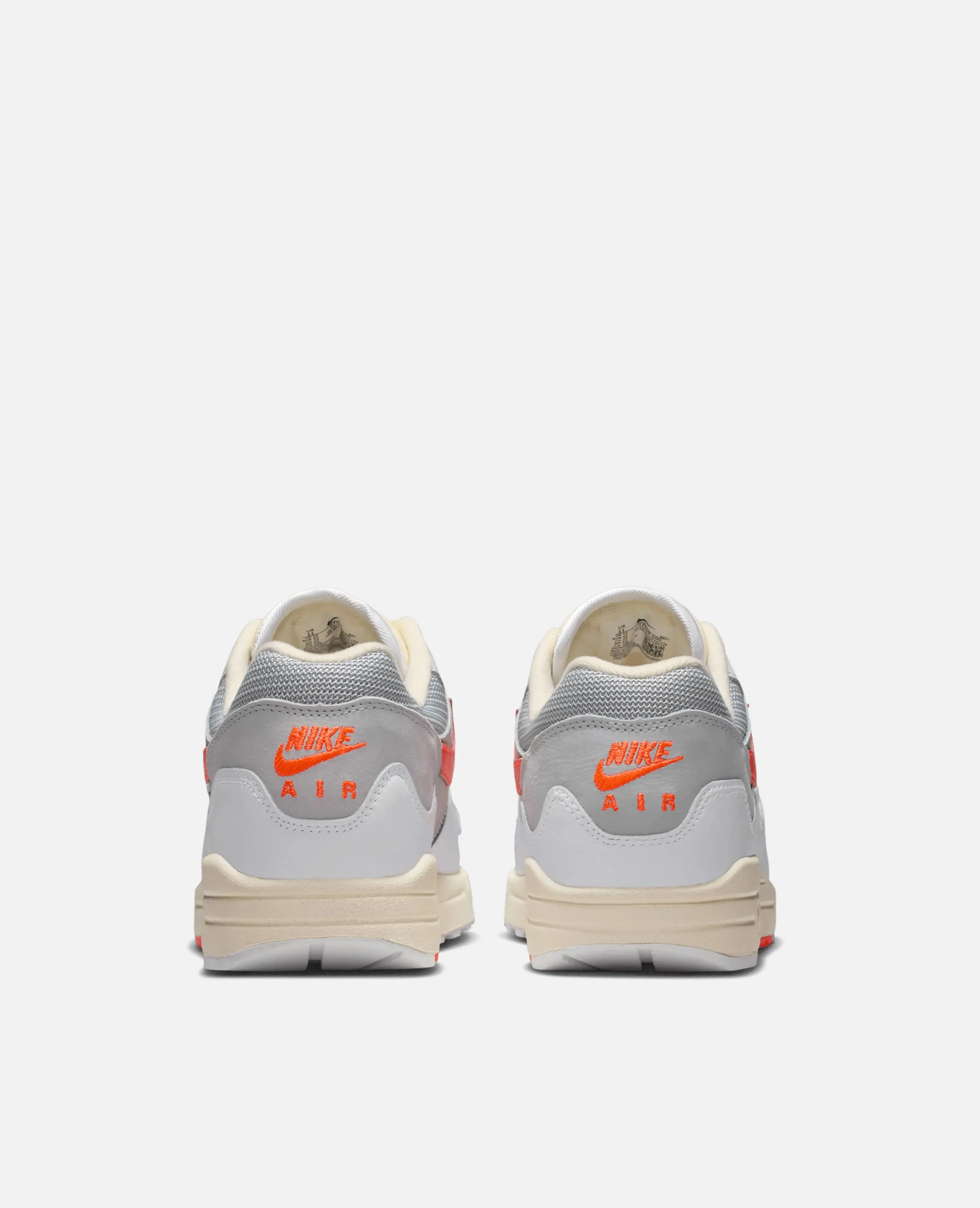 Patta X Nike Air Max 1 (White/Hyper Crimson-Pure Platinum) - Image 5
