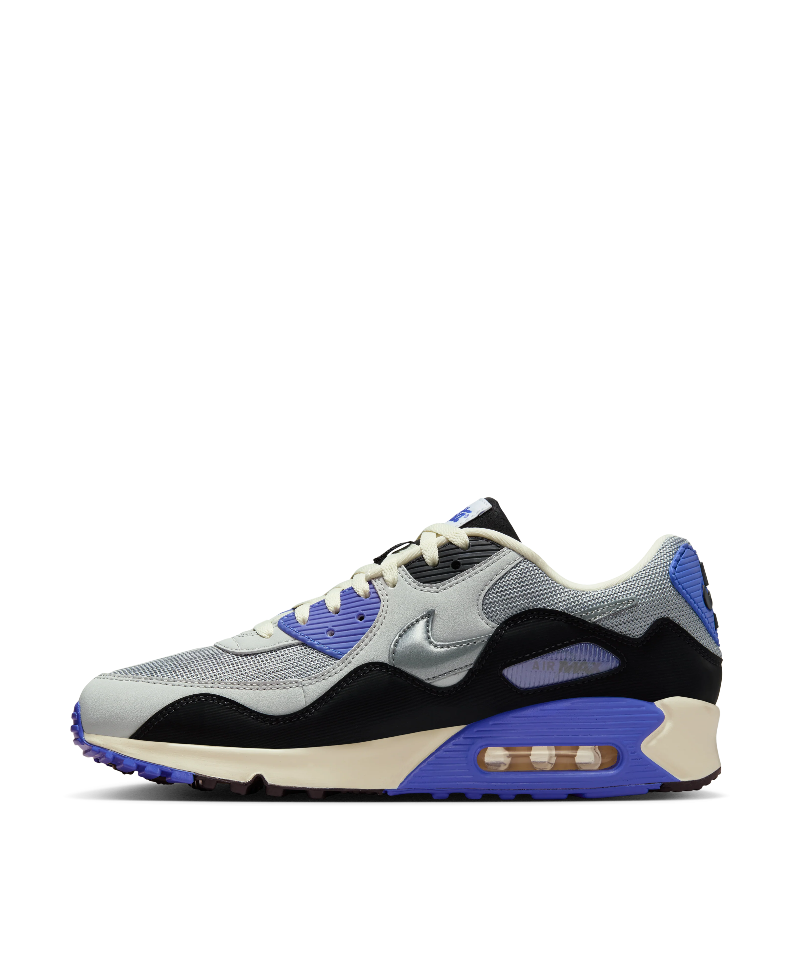 Patta x Nike Air Max 90 SP (Particle Grey/Neutral Grey-Sapphire) - Image 3