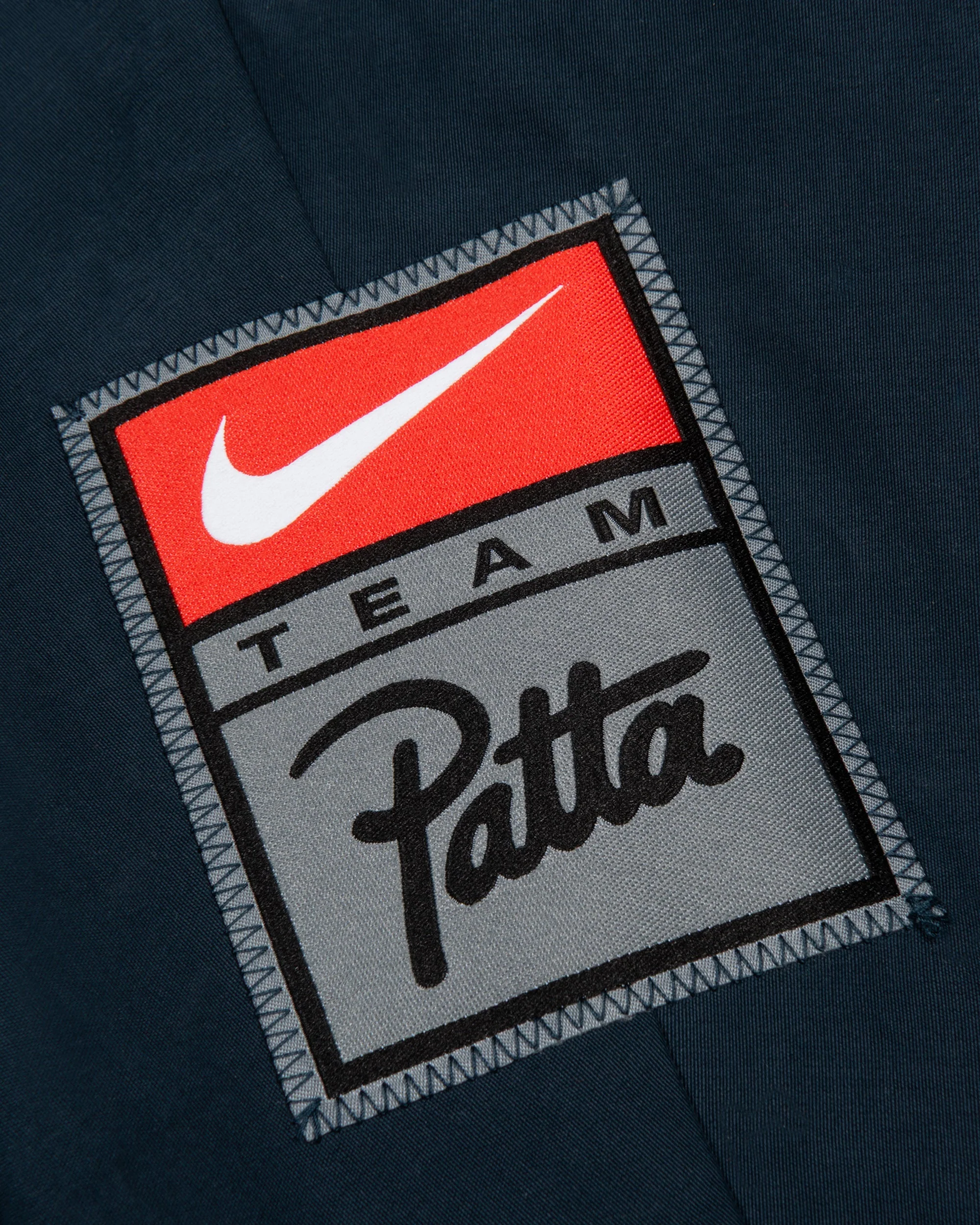 Patta x Nike NRG Track Jacket (Deep Ocean/White) - Image 15