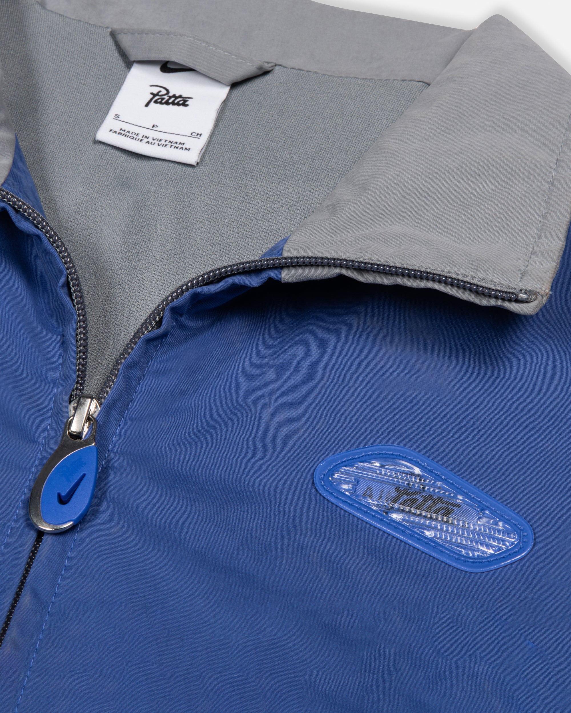 Patta x Nike NRG Track Jacket (Patricle Grey/Sapphire) - Image 9