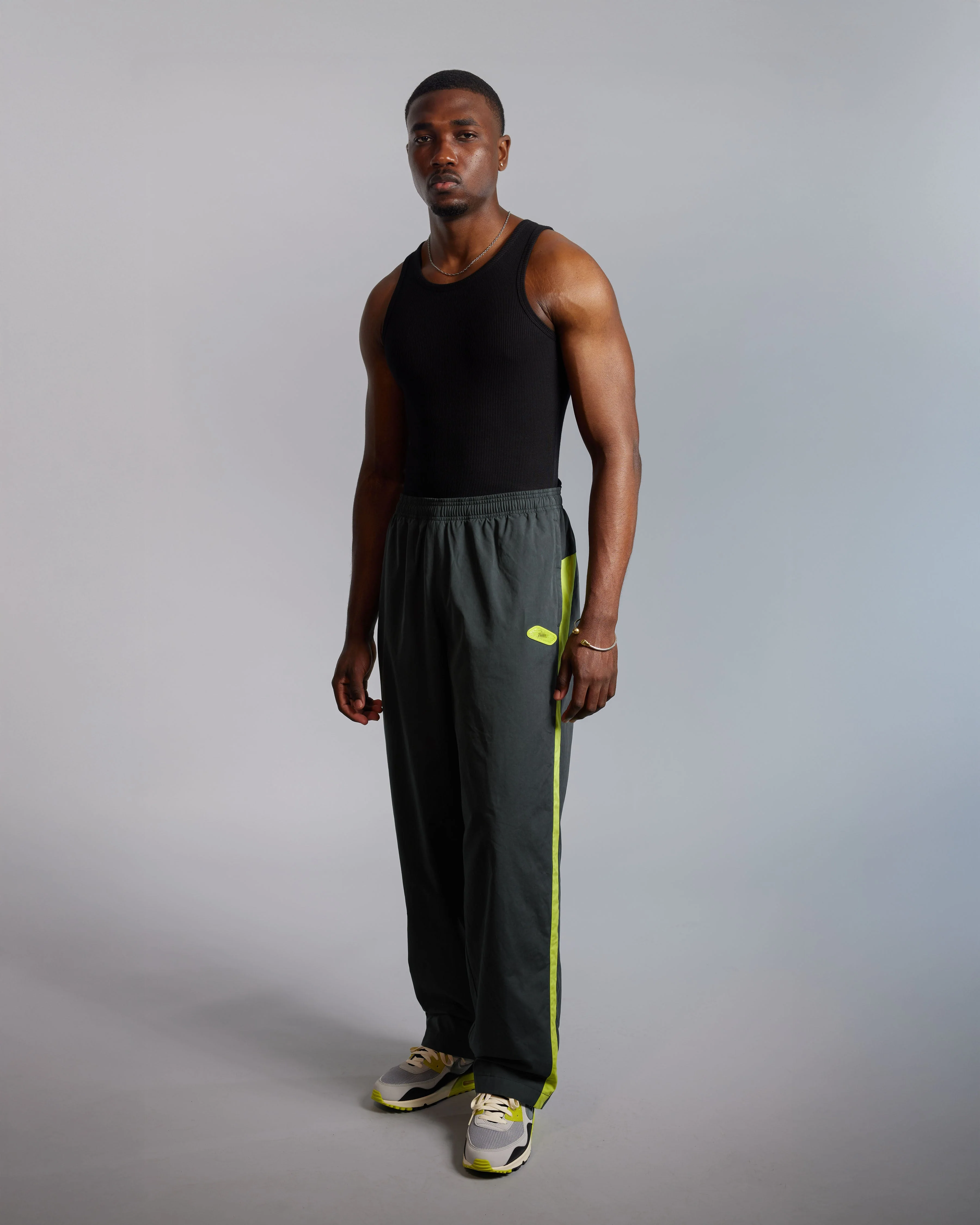 Patta x Nike NRG Track Pant (Black/Cyber) - Image 3