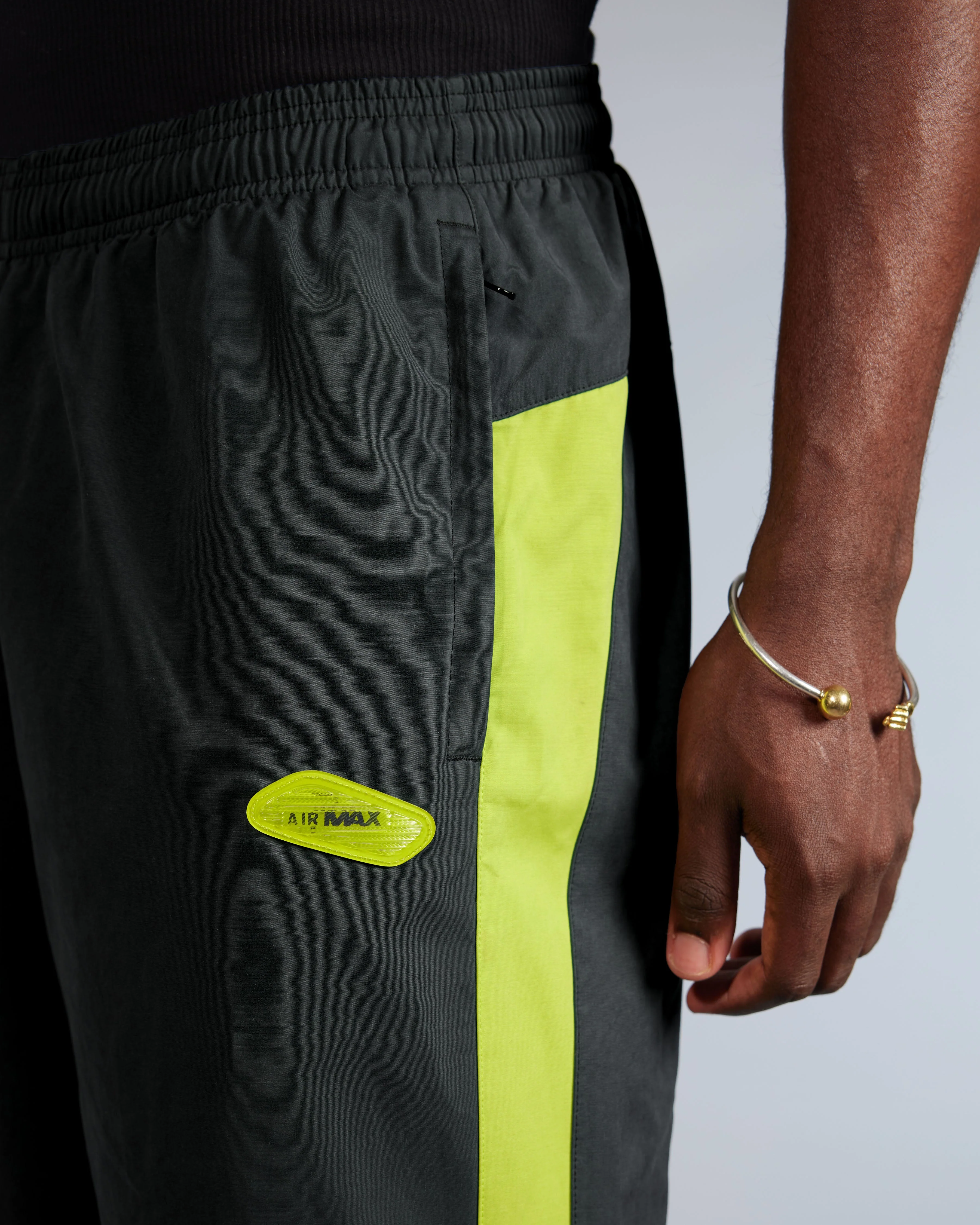 Patta x Nike NRG Track Pant (Black/Cyber) - Image 8