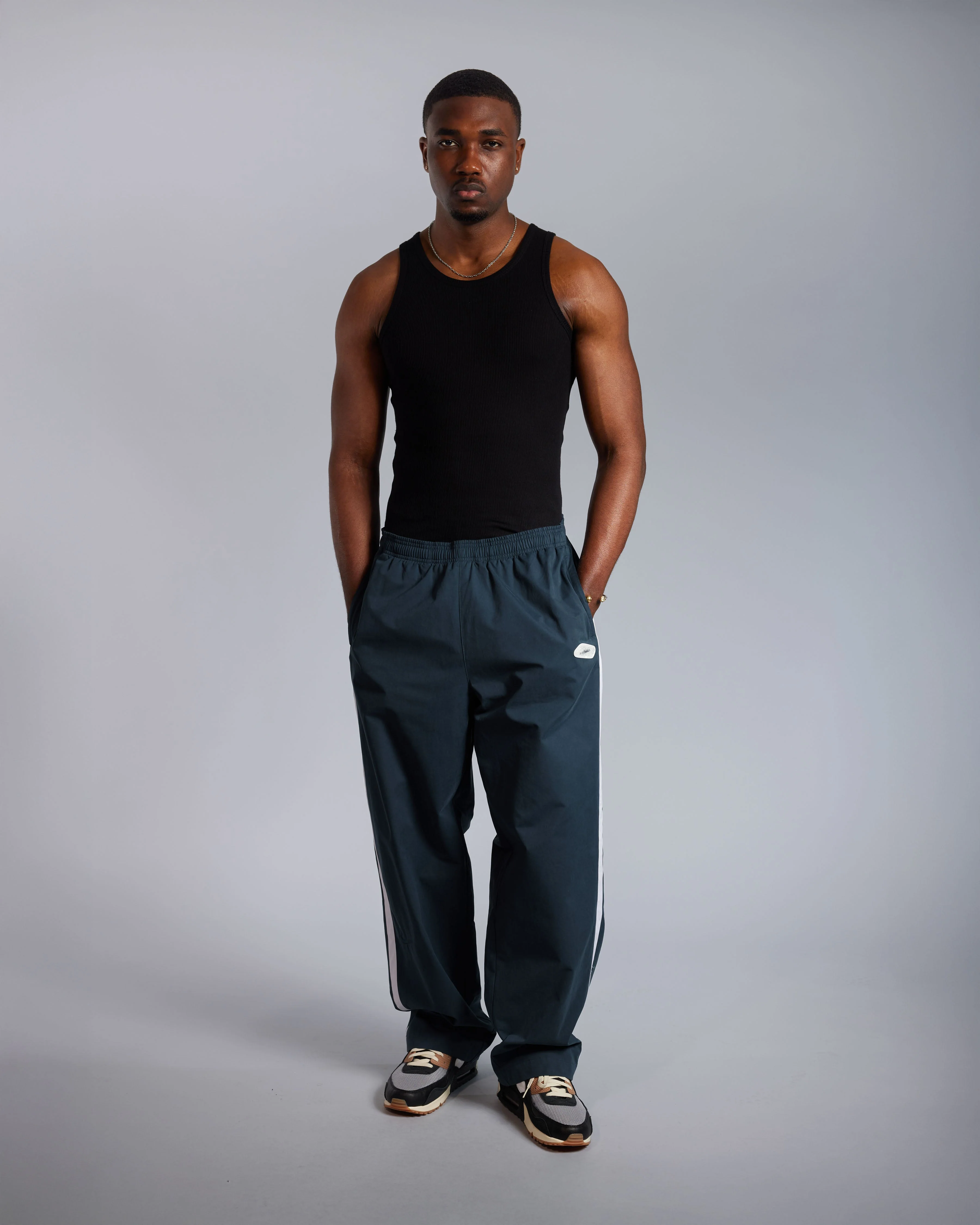 Patta x Nike NRG Track Pant (Deep Ocean/White) - Image 3