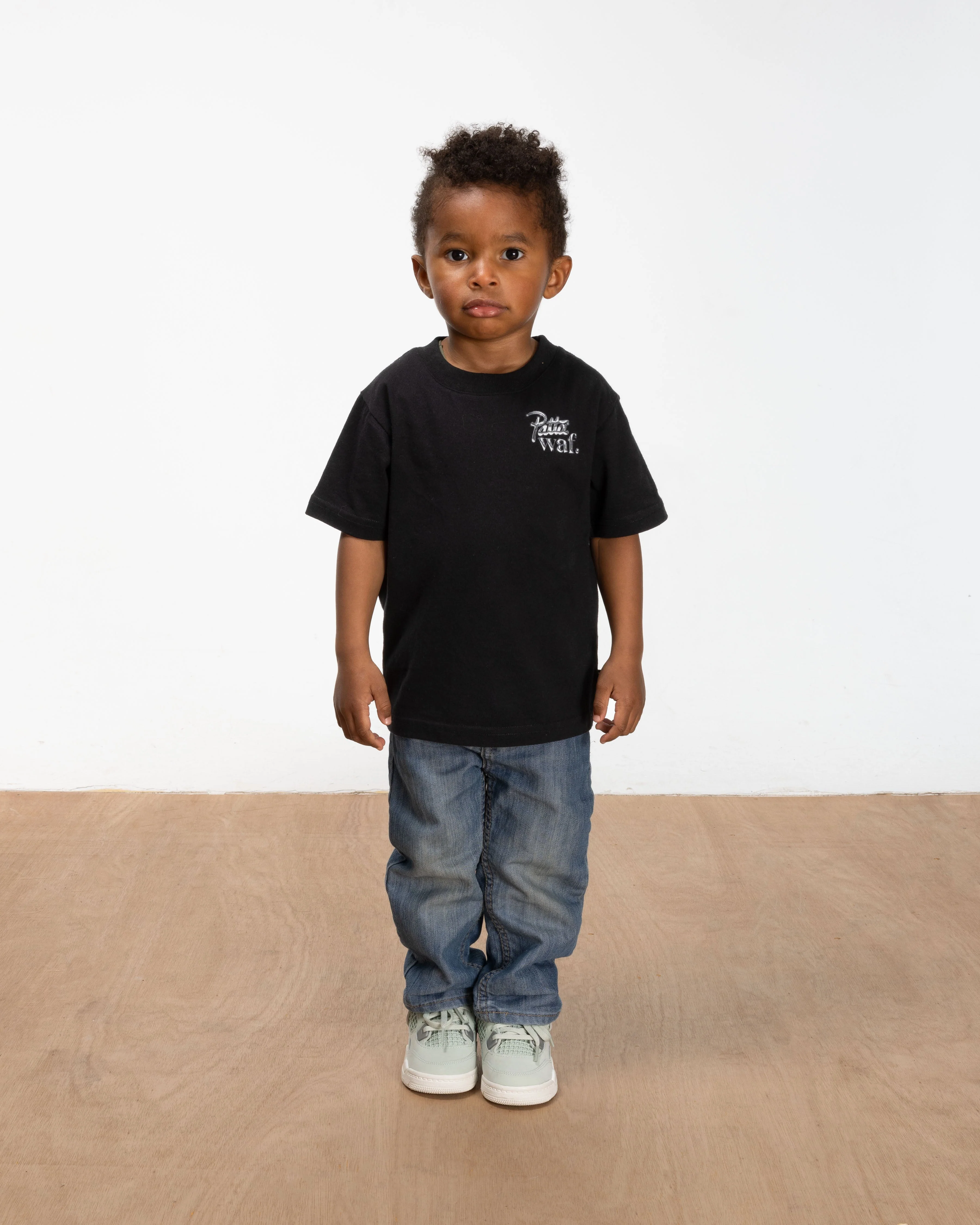 Patta x waf. Homecoming 2025 Kids T-Shirt (Black) - Image 3