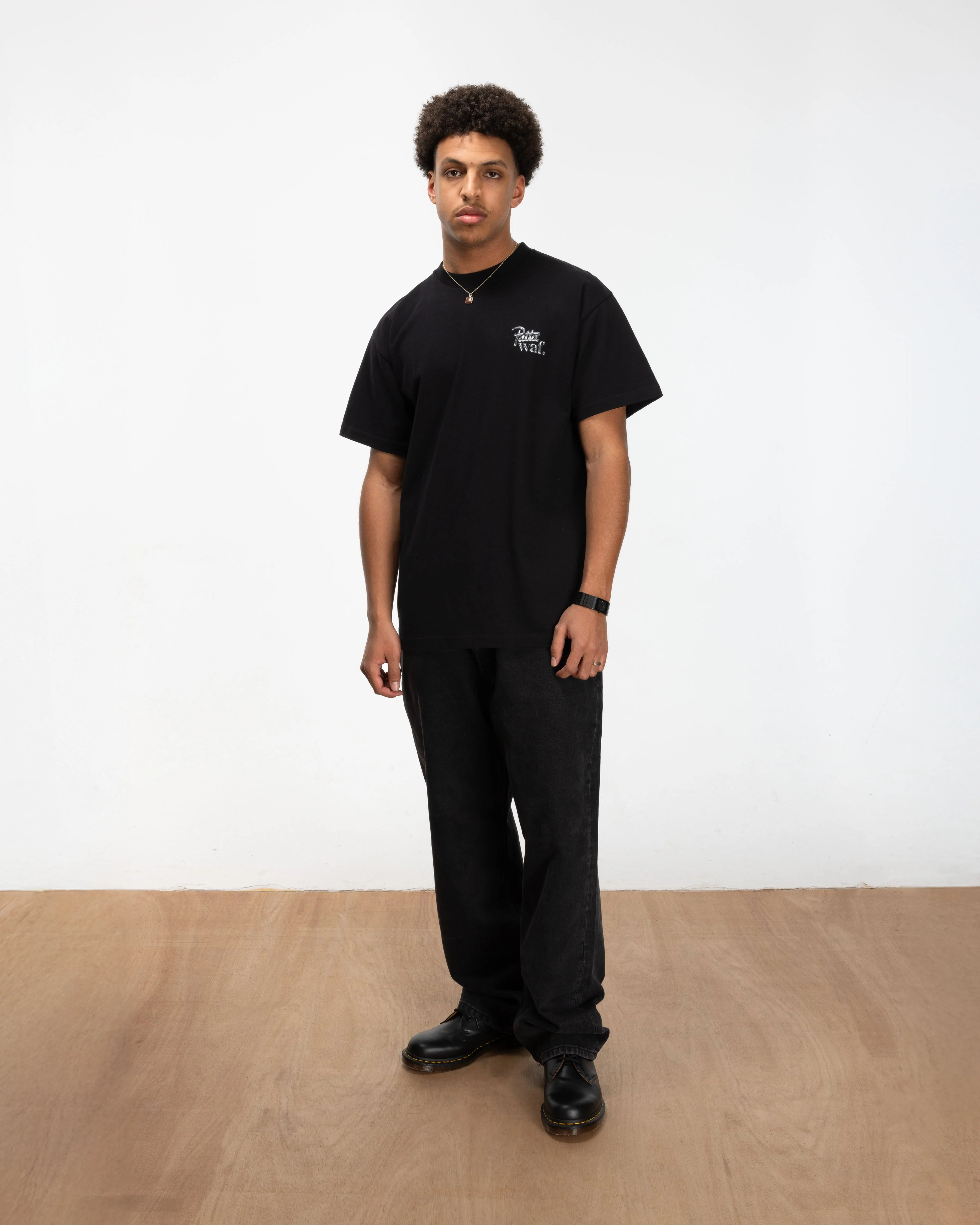 Patta x waf. Homecoming 2025 T-Shirt (Black) - Image 4