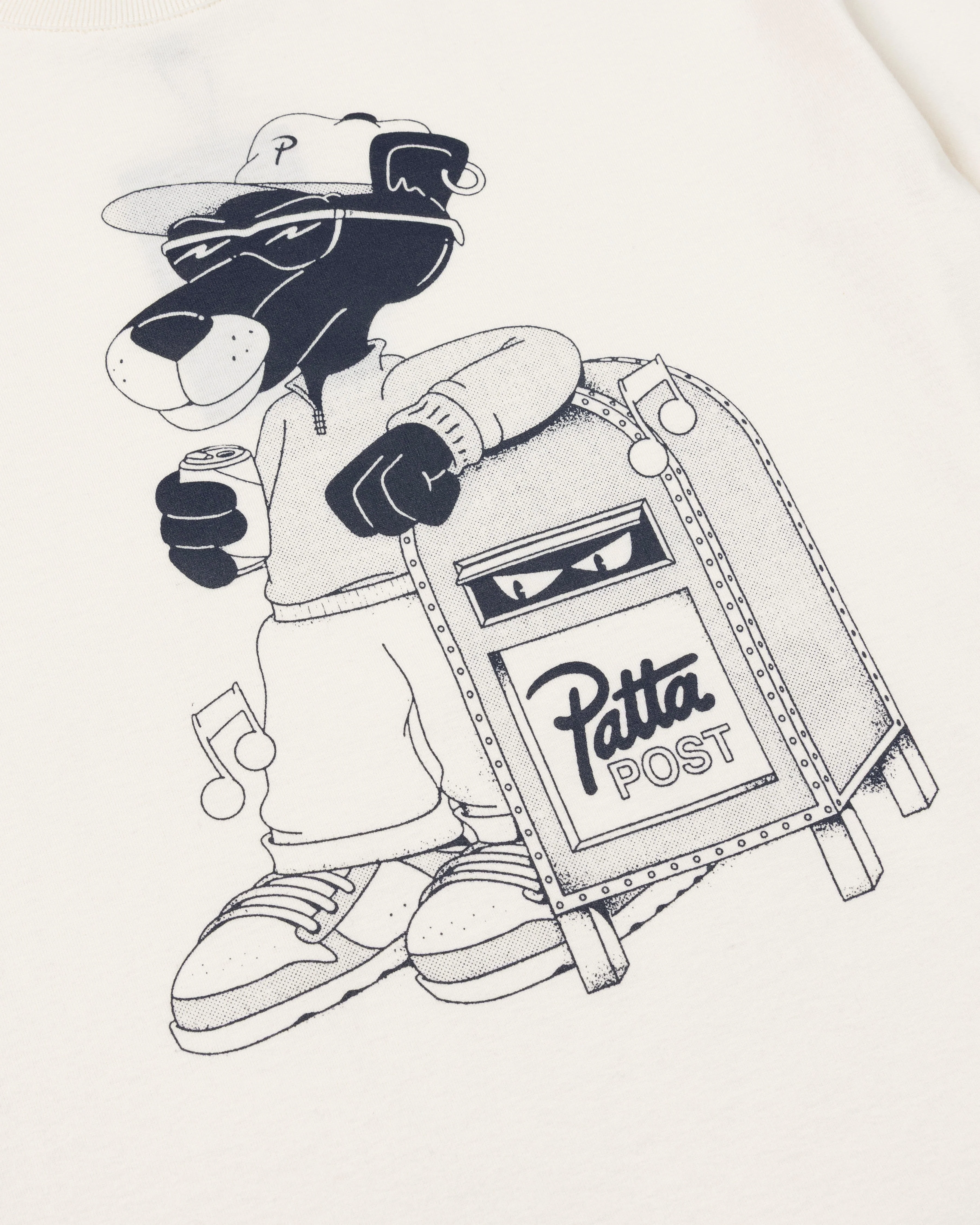 Patta You Got Mail Kids T-Shirt (Sea Salt) - Image 3